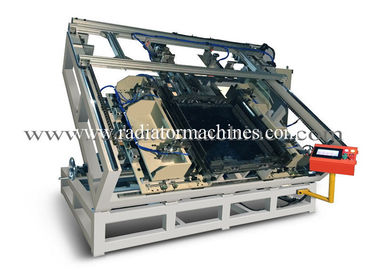 Máquina de alumínio semiautomática do construtor do núcleo do radiador para 1 a 4 fileiras