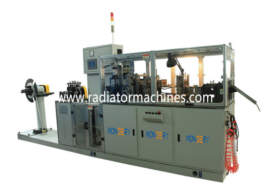 comprar cor personalizada do sistema de servo de 80m/Min Radiator Fin Forming Machine Fabricação em linha