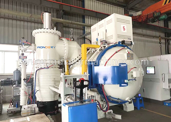 comprar Do vácuo elétrico dobro Célsio da câmara de 750 graus fornalha de soldadura para refrigeradores de placa da barra Fabricação em linha