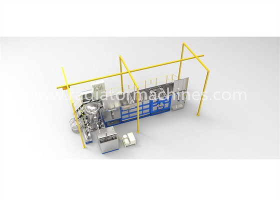 comprar Tipo de rotação Bloqueio automático 6 Equipamento de impregnação por vácuo lateral Fabricação em linha