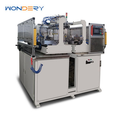 comprar 1500kg Aluminum Radiator Tank Clinching Machine 0.8KW for Auto Radiators Fabricação em linha