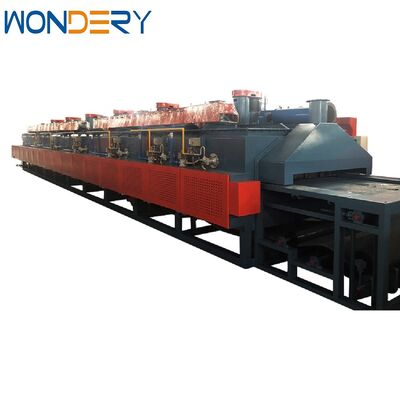 comprar Forno de Malha com Suporte Contínuo WONDERY com Produtividade de 200kg/hora e Regulação de Temperatura PID Fabricação em linha