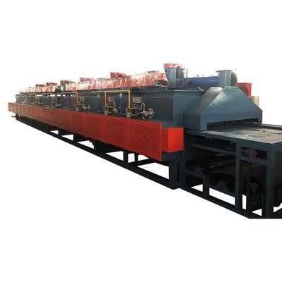 comprar Forno Contínuo de Têmpera com Malha Elétrica Industrial com Regulação de Temperatura PID para Longa Vida Útil e Carregamento Automático Fabricação em linha