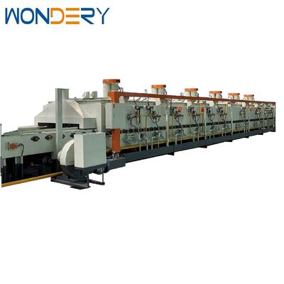 comprar Forno de apagamento de óleo a gás natural com regulação de temperatura PID e produtividade de 1500 kg/hora para tratamento térmico Fabricação em linha