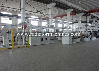 comprar Auto velocidade de alimentação da dimensão 280m/Min da máquina 5700X1500x2200 da aleta do radiador Fabricação em linha