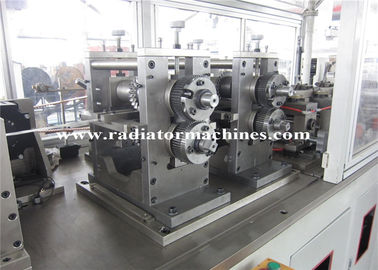 comprar Linha de produção de alta velocidade do radiador para fazer a inversão térmica aletas onduladas Fabricação em linha