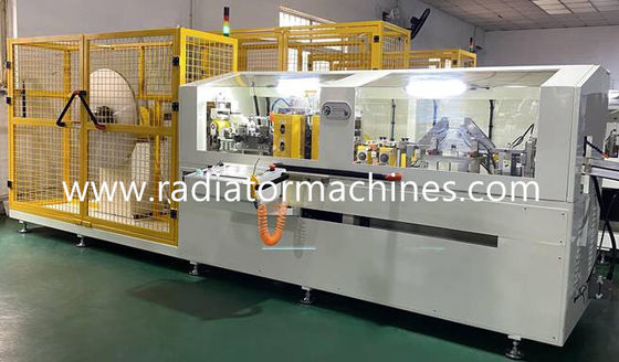 comprar máquina da aleta do radiador de 300M/Min Double Tray Aluminum Fabricação em linha
