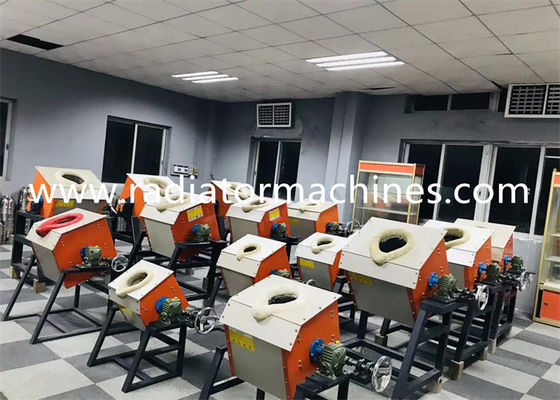 comprar Fornalhas industriais da fusão do metal da indução da frequência média para o alumínio de aço do cobre do ouro Fabricação em linha