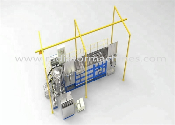 comprar As carcaças de alumínio limpam o diâmetro máximo do equipamento da impregnação da pressão 1500 milímetros Fabricação em linha