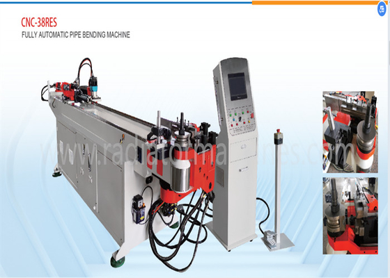 Máquina de dobra automática CNC-38RES para tubos redondos com servoeletrodoméstico