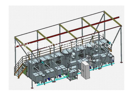 Equipamento de impregnação a vácuo de tipo de recuperação totalmente automático para peças fundidas