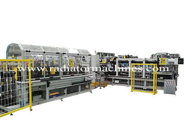 Linha de produção totalmente automático do radiador, linha de alumínio do construtor do núcleo do radiador
