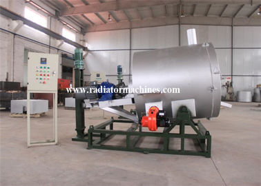 Óleo - desempenho giratório ateado fogo do estábulo da fornalha 600kg da fusão do metal do pó do zinco