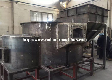 fornalhas de inclinação hidráulicas da fusão do metal do gás 1200Kg natural