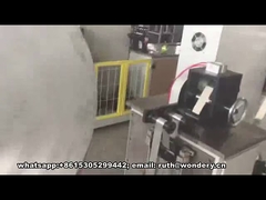 Máquina de fabricação de barbatanas onduladas de radiador