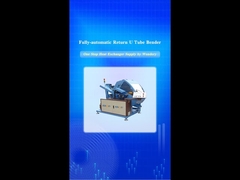 Máquina dobradora de tubos U de retorno curto totalmente automática, máquina dobradora de tubos para condicionadores de ar