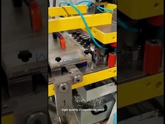 Máquina de prensagem de aletas de alta velocidade de 65 toneladas, máquina de estampagem de aletas com matriz progressiva de aletas