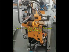 Máquina de dobra de tubos totalmente automática DW50CNC-2A1S Tubo retangular e redondo