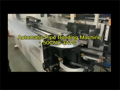 50CNC-3A1S Máquina de dobração de tubos totalmente automática para tubos retangulares e redondos com massa de alta carga