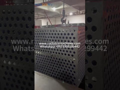 Tanque de limpeza de rotação de 6 lados para o processo de impregnação a vácuo