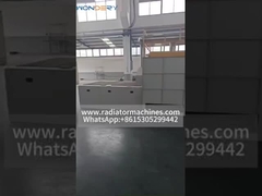 Linha de fornos de brasagem de alumínio CAB para trocadores de calor de alumínio