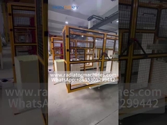 Máquina de fabricação de barbatanas de alumínio de alta velocidade