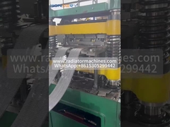 máquina de estampagem de aletas de alumínio de alta velocidade