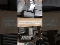 Capacetes de trocador de calor de ondulação para geradores de energia, navios, aviões, veículos elétricos